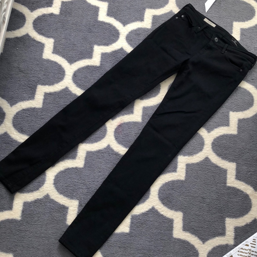Black Skinny Jeans (Adriano Goldschmied)